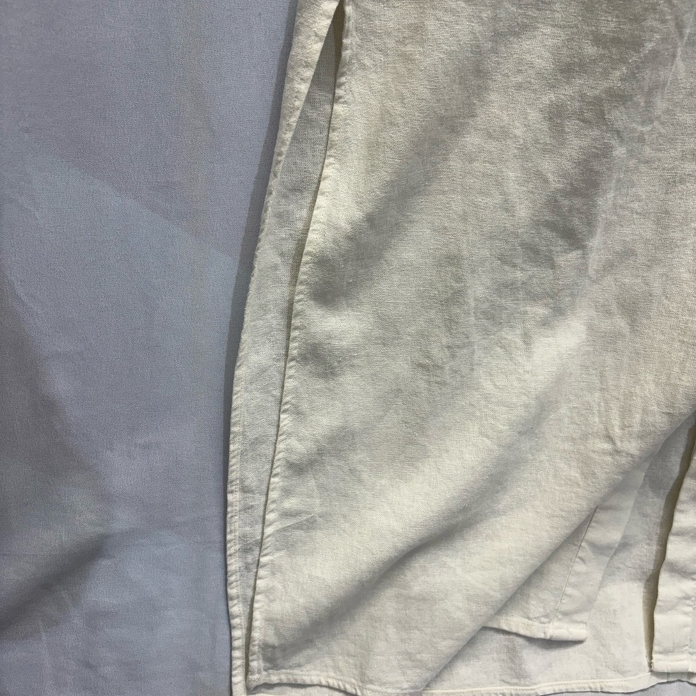 Zara White Beach Cover-Up - Picture 5 of 11